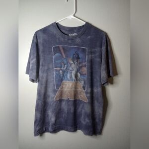 Old navy tie dyed star wars shirt size medium